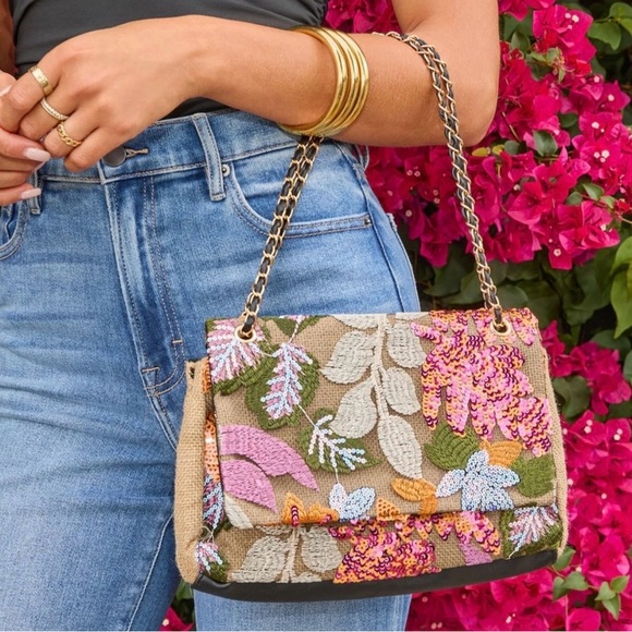 Vici | Elenia Embroidered Shoulder Bag - Picture 2 of 2